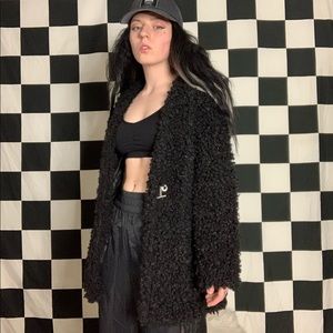 NWT max studio teddy bear jacket